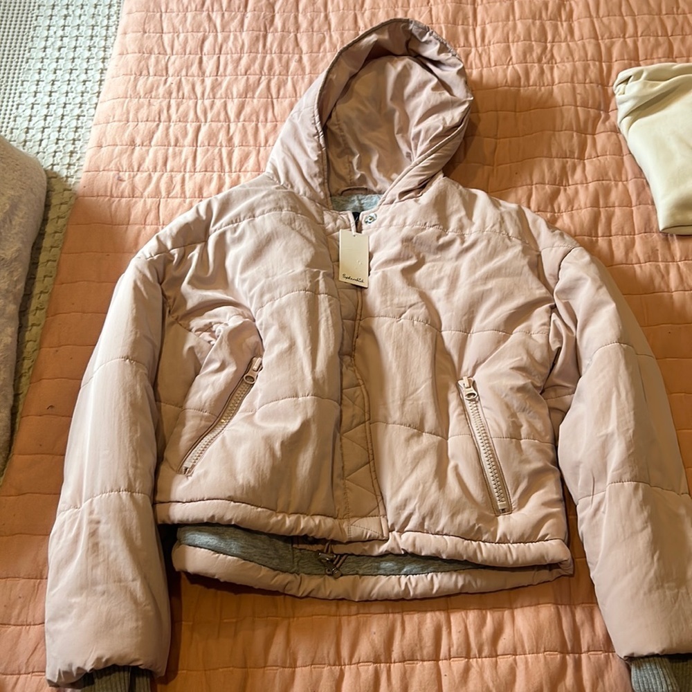 Splendid soft pink jacket coat NEW SIZE XS